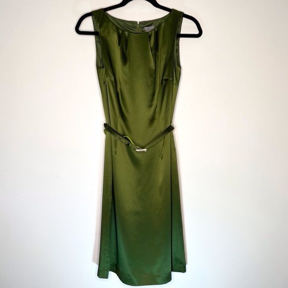 Ann Taylor Dresses & Skirts - Ann Taylor Green Silk Dress